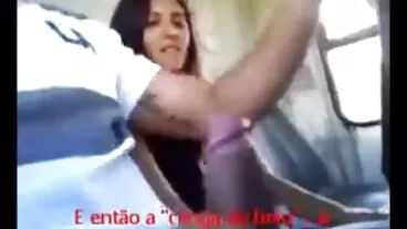 Skru pikap dengan Rose Banks yang video seks skodeng menggoda dari Bang!